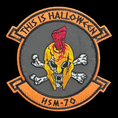 HSM-70 Spartans Halloween patch